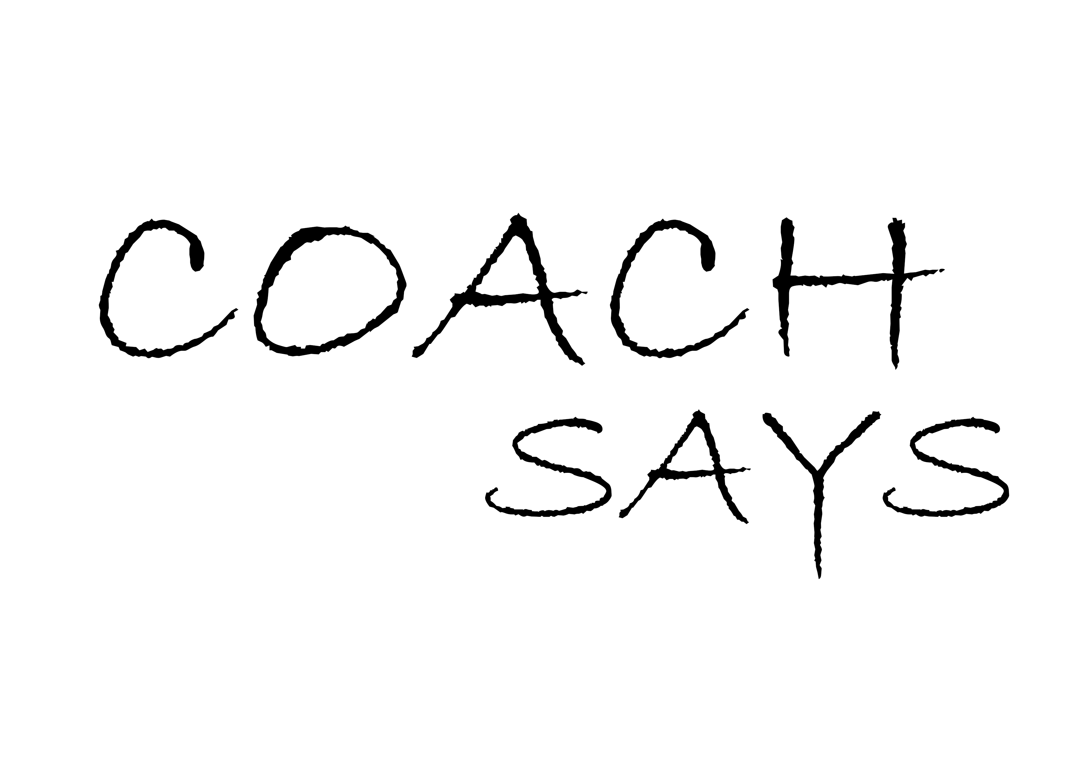 Coach says sign